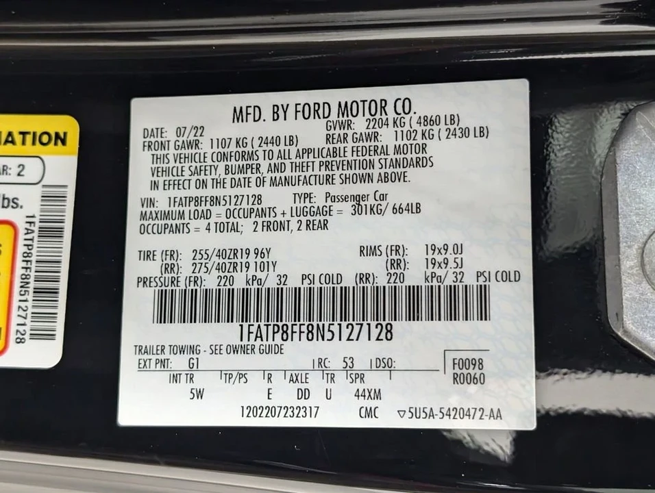 2022 Ford S550 Mustang - Image 9 of 10
