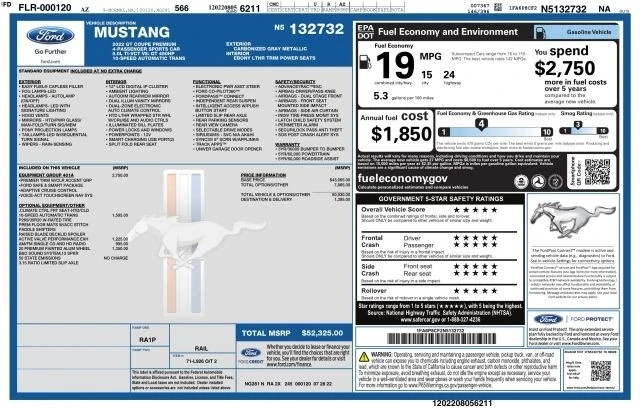 2022 Ford S550 Mustang - Image 3 of 12