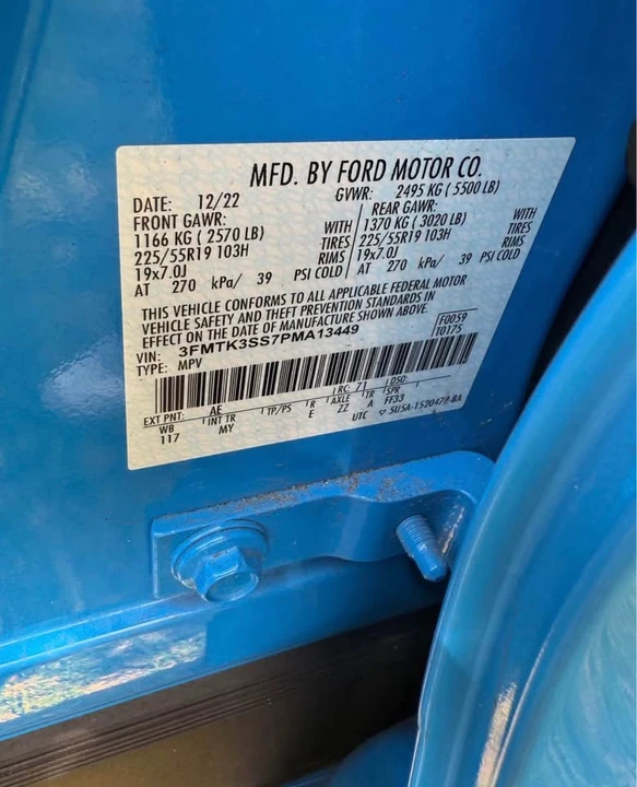 2022 Ford Mustang Mach-E - Image 11 of 11