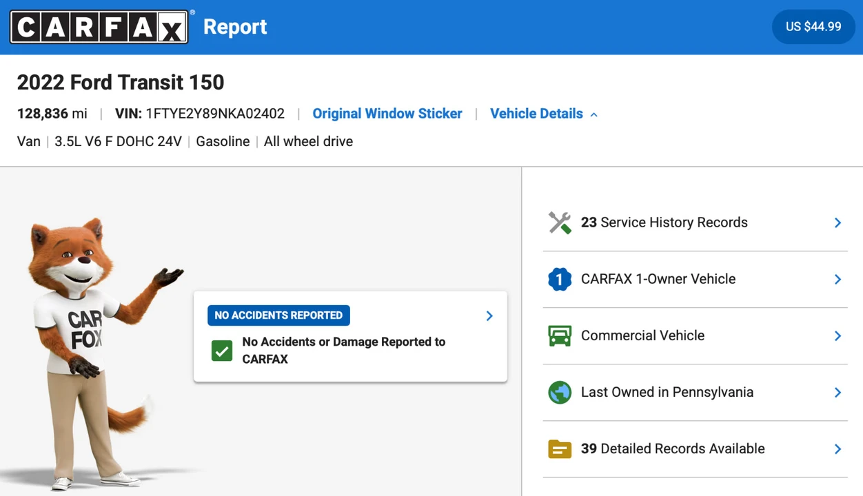 2022 Ford Transit - Image 5 of 31