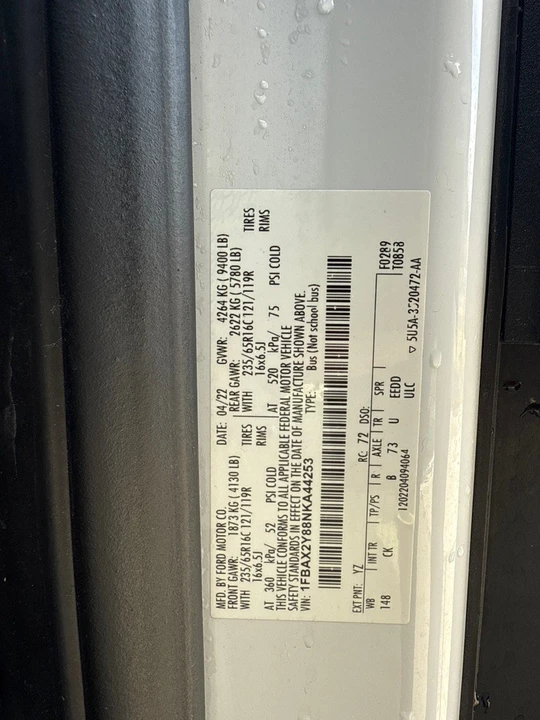 2022 Ford Transit - Image 8 of 21