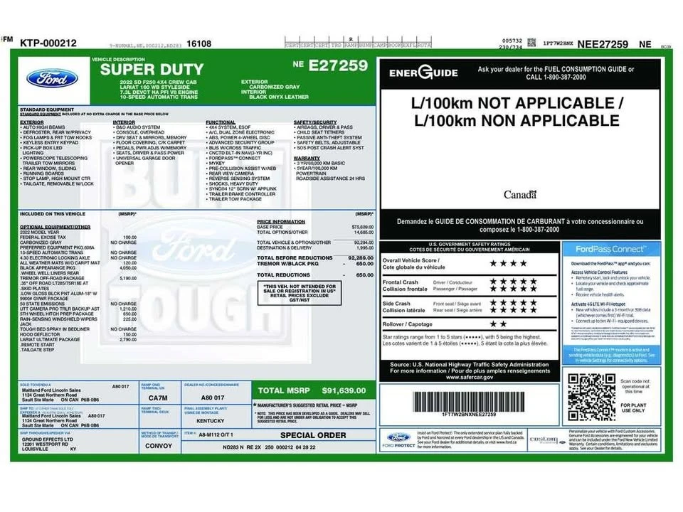 2022 Ford Super Duty 4th Gen - Image 11 of 18