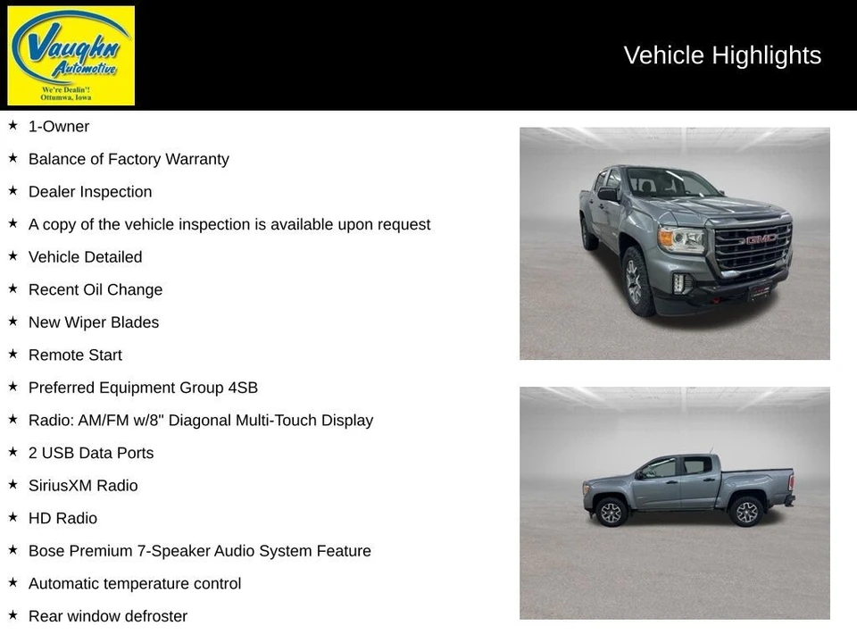 2022 GMC Canyon 2nd Gen - Image 2 of 12