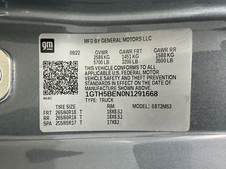 2022 GMC Canyon 2nd Gen - Image 20 of 21