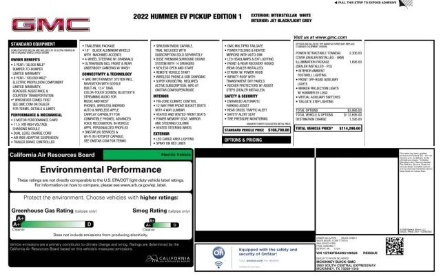 2022 GMC Hummer EV - Image 6 of 21