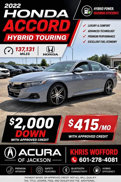 2022 Honda Accord 10th Gen - Image 1 of 7