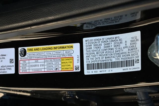 2022 Honda Civic 11th Gen - Image 19 of 19