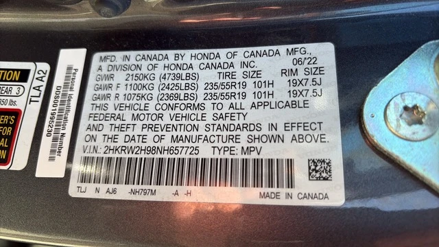 2022 Honda CR-V 5th Gen - Image 17 of 20