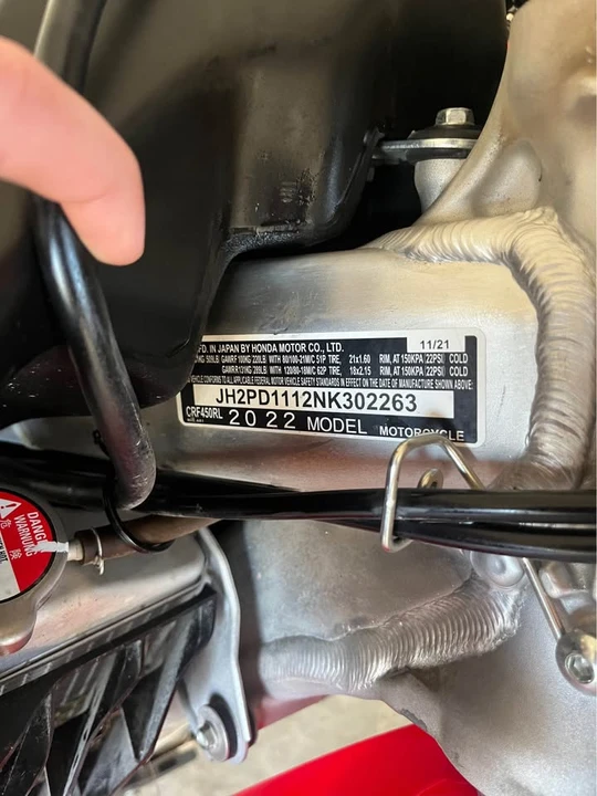 2022 Honda CRF - Image 17 of 20