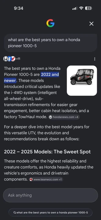 2022 Honda ATV - Image 5 of 5