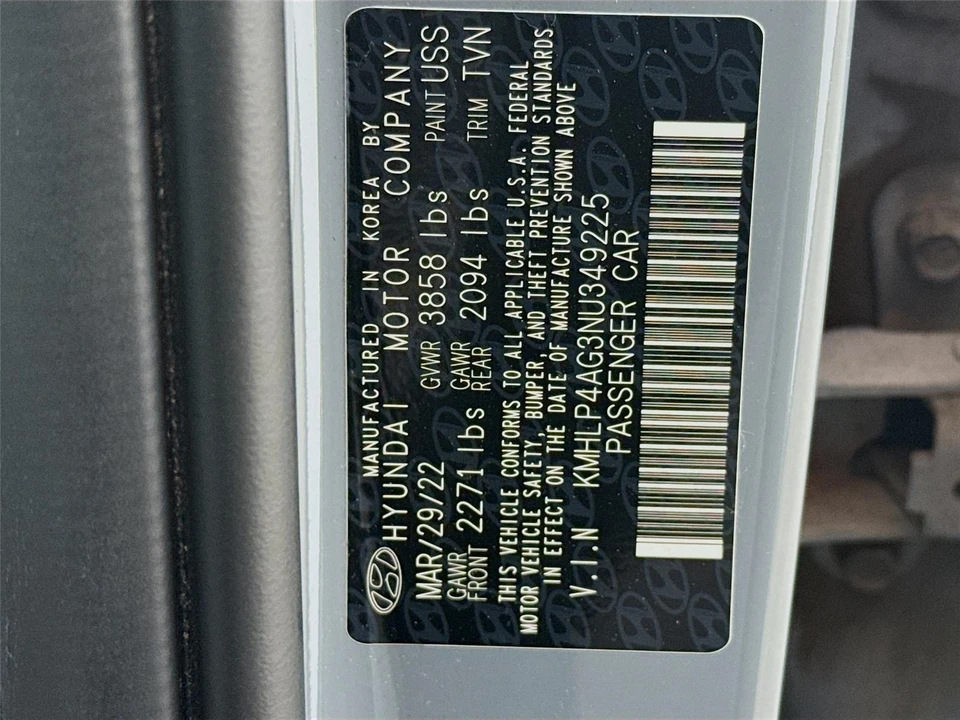 2022 Hyundai Elantra - Image 14 of 14