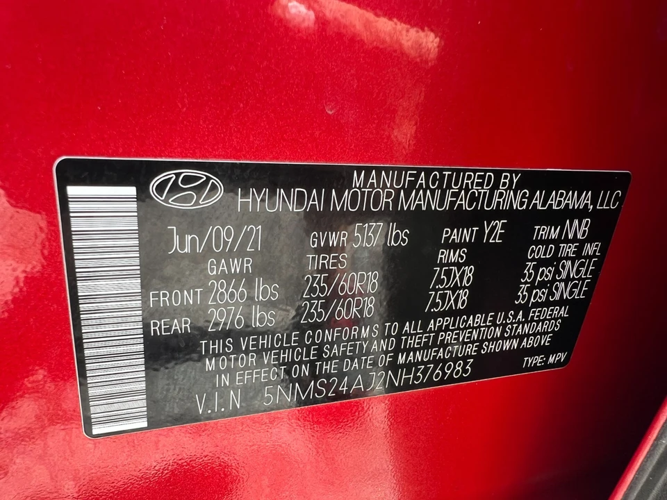 2022 Hyundai Santa Fe - Image 10 of 21
