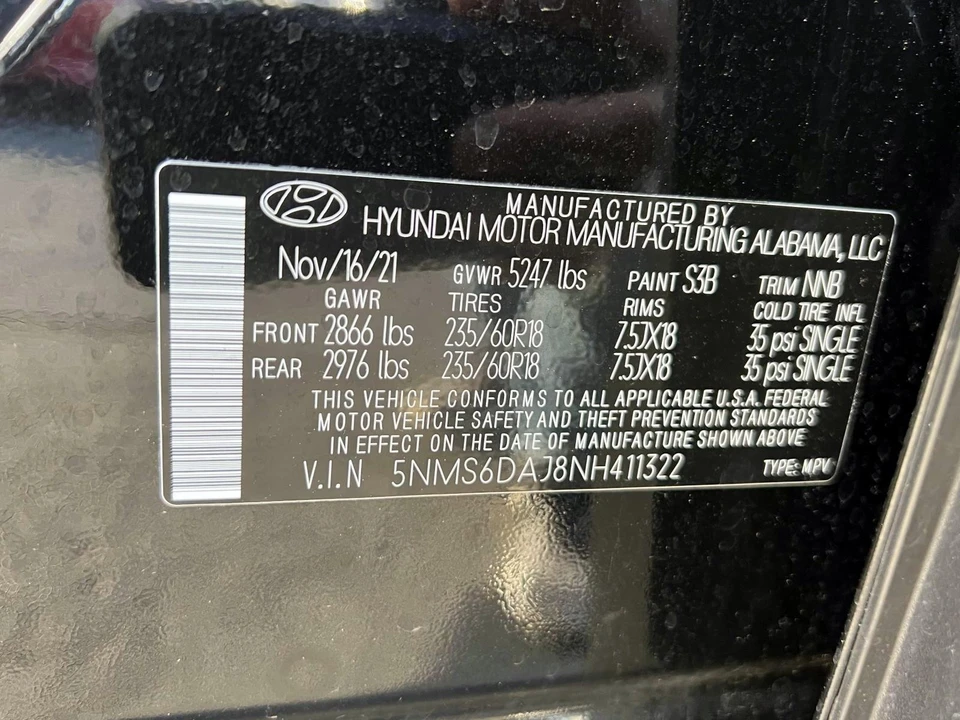 2022 Hyundai Santa Fe - Image 16 of 21