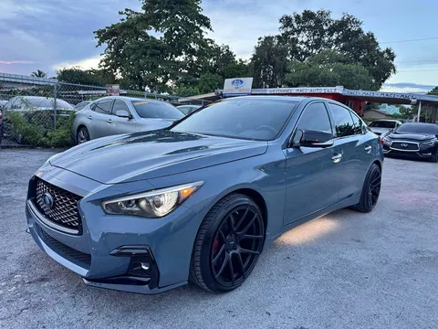 2022 Infiniti Q50 Red Sport 400 Sedan 4D
