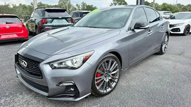 2022 Infiniti Q50 Red Sport 400
