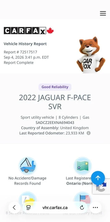 2022 Jaguar F-Pace - Image 20 of 20