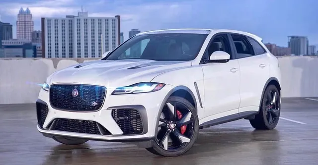 2022 Jaguar F-PACE SVR Sport Utility 4D