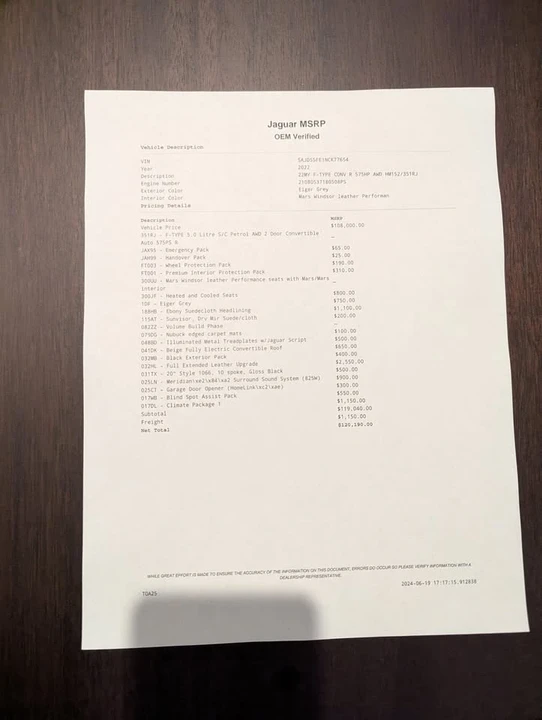 2022 Jaguar F-Type 2nd Gen - Image 3 of 20