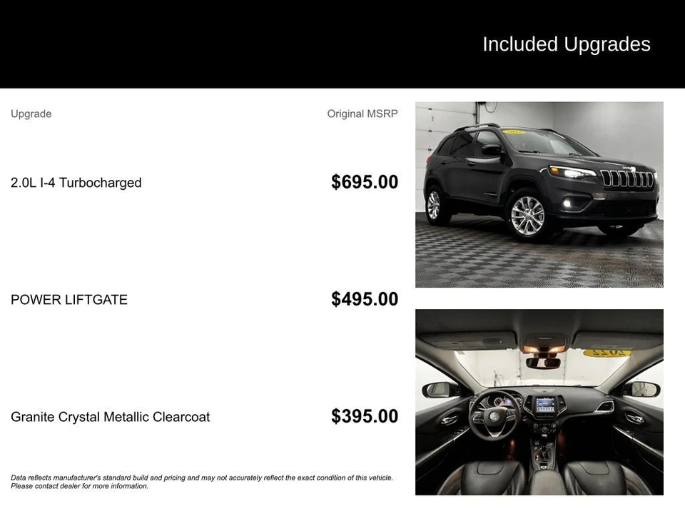 2022 Jeep KL Cherokee - Image 3 of 12