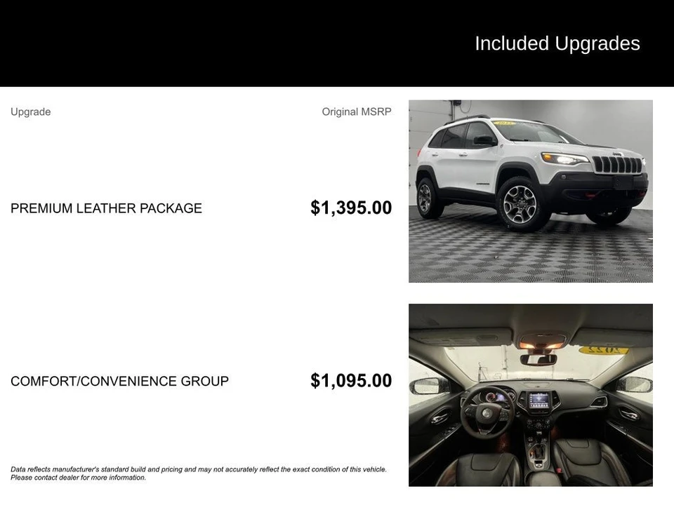 2022 Jeep KL Cherokee - Image 3 of 12