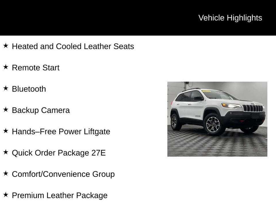 2022 Jeep KL Cherokee - Image 6 of 12