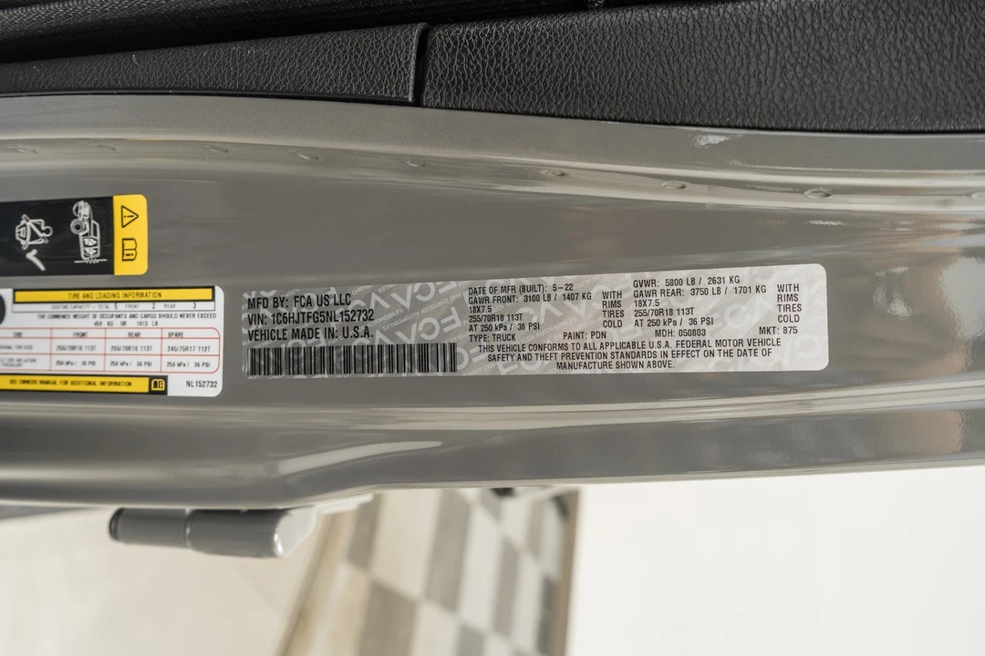 2022 Jeep JT Gladiator - Image 20 of 21