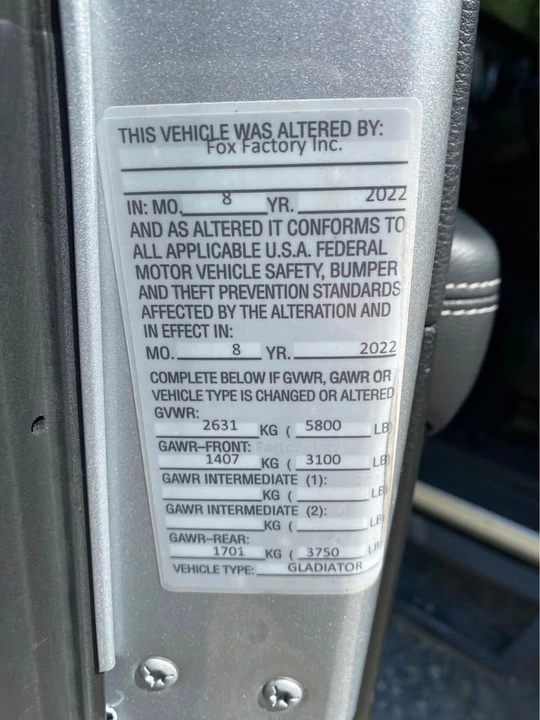 2022 Jeep JT Gladiator - Image 17 of 17
