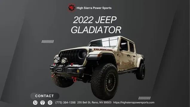 2022 Jeep Gladiator Rubicon Pickup 4D 5 ft