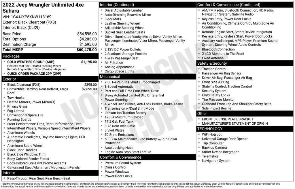 2022 Jeep JL Wrangler - Image 4 of 12
