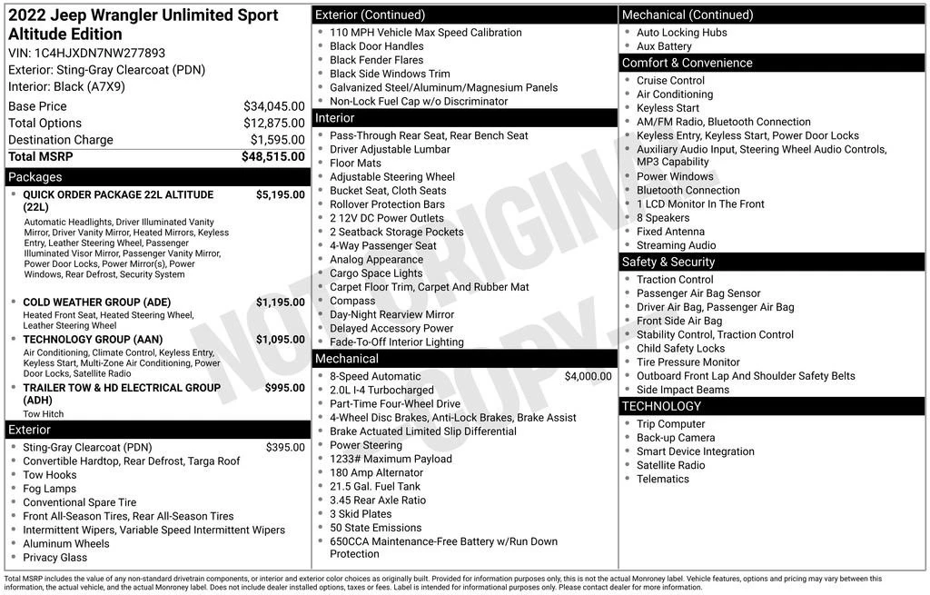 2022 Jeep JL Wrangler - Image 24 of 24