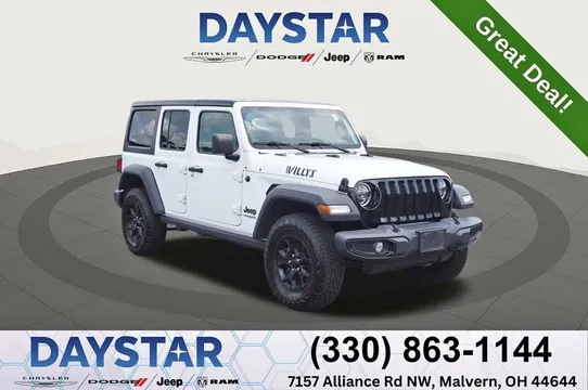 2022 Jeep Wrangler Unlimited Willys