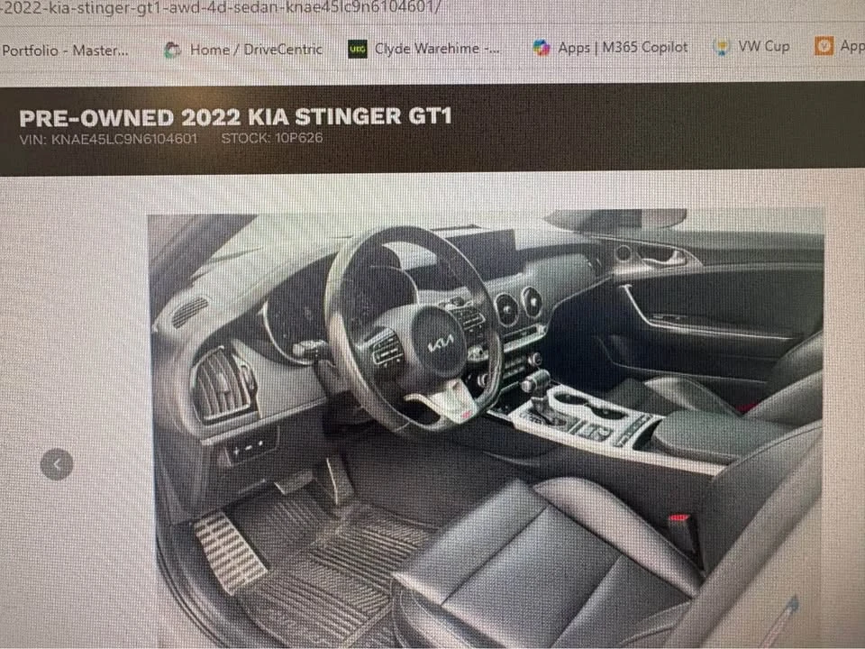 2022 Kia Stinger GT - Image 4 of 7