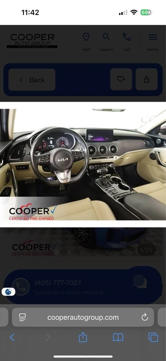 2022 Kia Stinger - Image 2 of 6