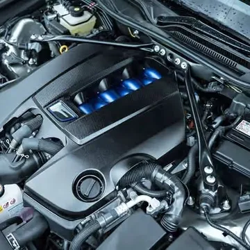 2022 Lexus RC F 5.0L Engine