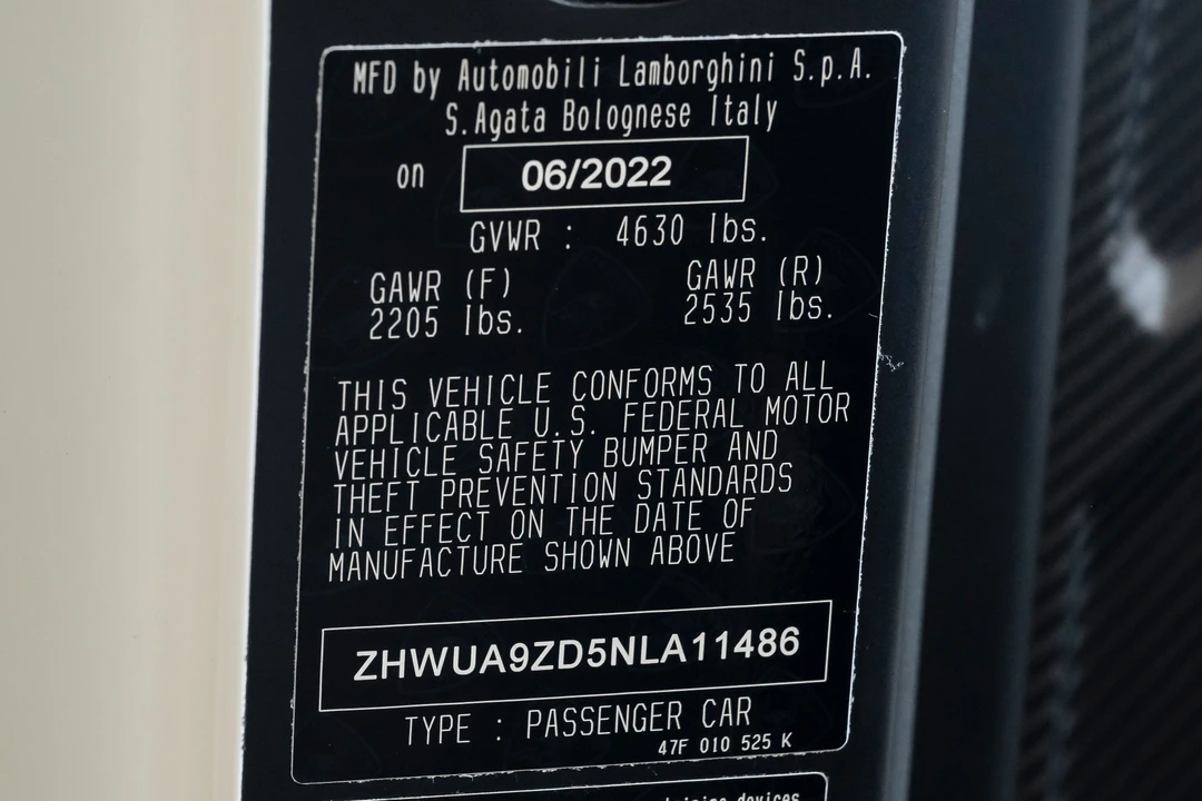 2022 Lamborghini Countach LPI 800-4 - Image 11 of 31