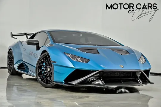 2022 Lamborghini Huracan STO-RYFT Exhaust-Blue Uranus