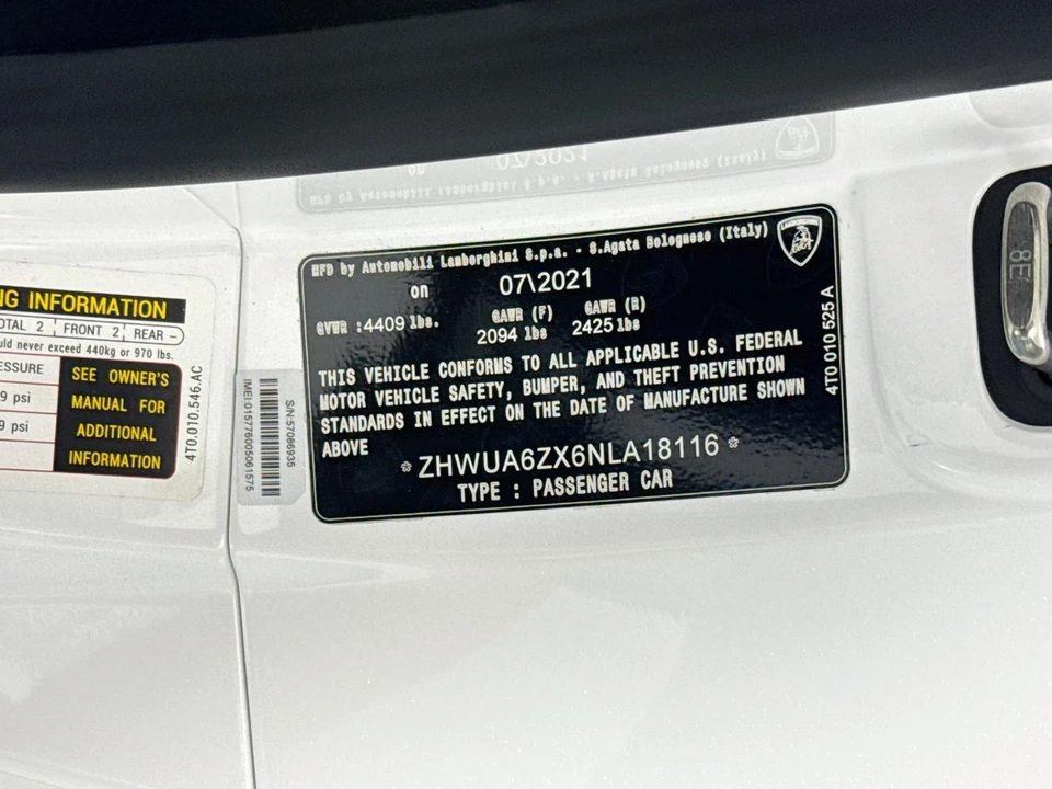 2022 Lamborghini Huracan LP640-2 STO - Image 28 of 31