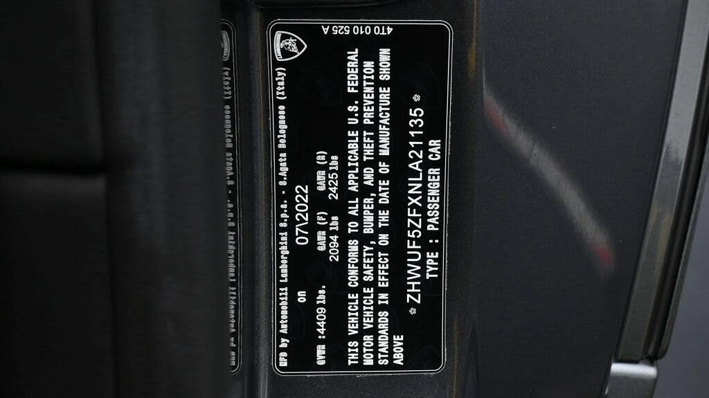 2022 Lamborghini Huracan - Image 24 of 24