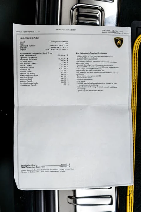 2022 Lamborghini Urus - Image 5 of 31