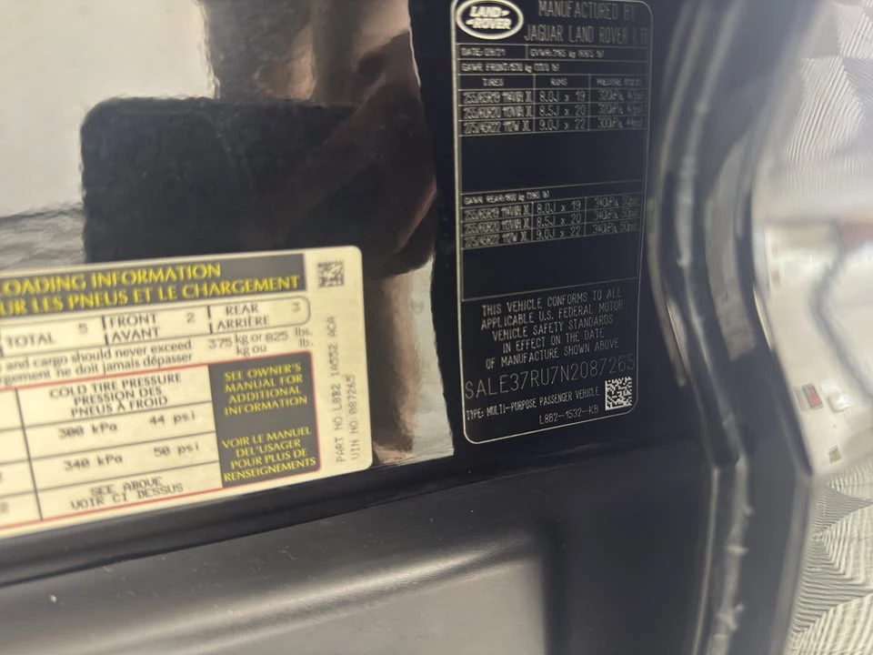 2022 Land Rover Defender L663 - Image 13 of 20