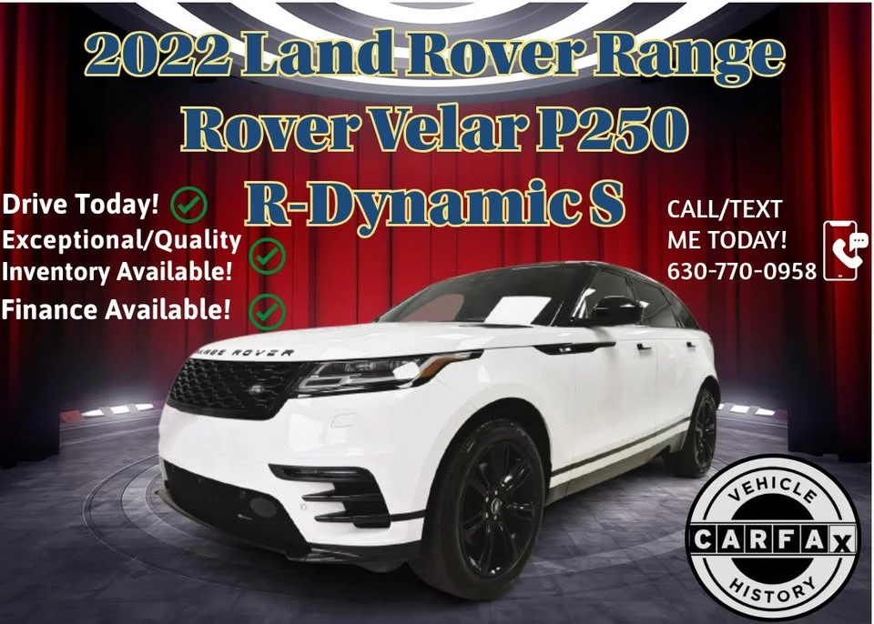 2022 Land Rover Range Rover Velar - Image 2 of 20