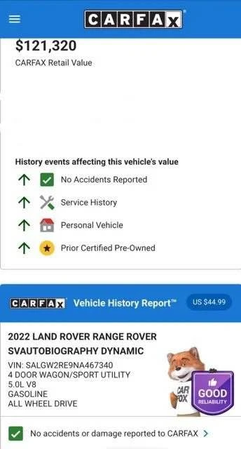 2022 Land Rover Range Rover L460 - Image 3 of 18