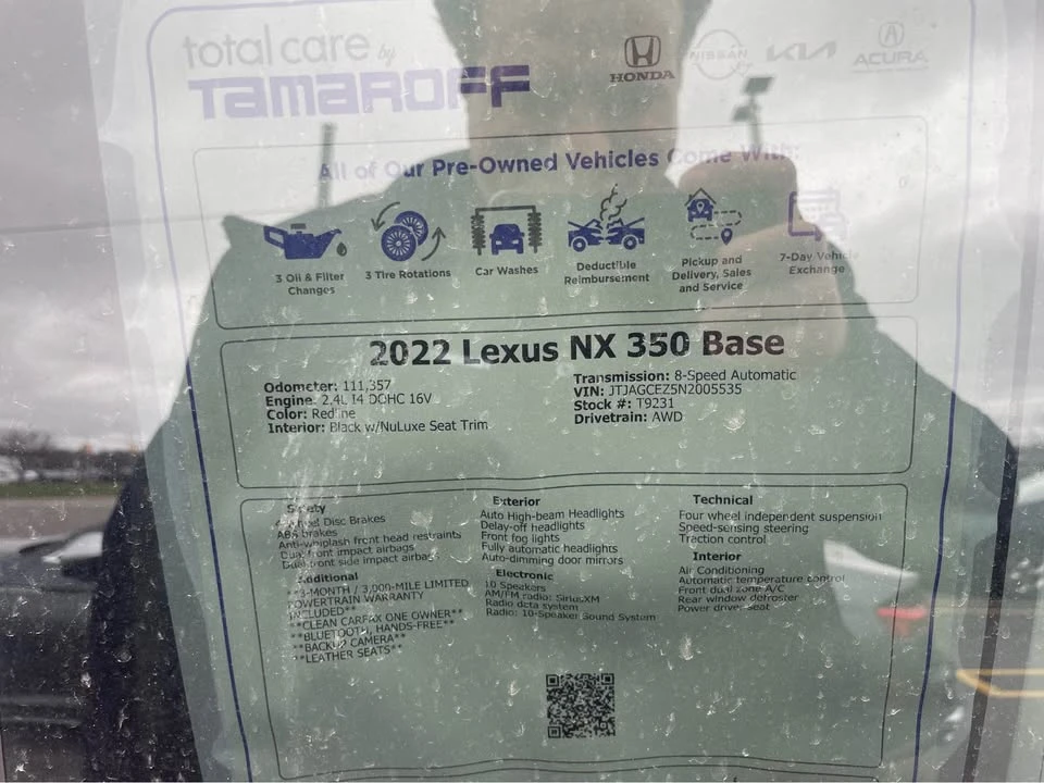 2022 Lexus NX 2nd Gen - Image 9 of 18