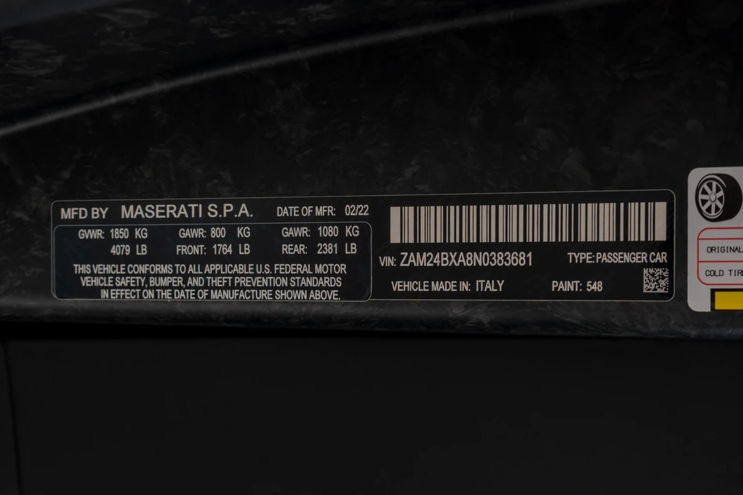 2022 Maserati MC20 - Image 19 of 21