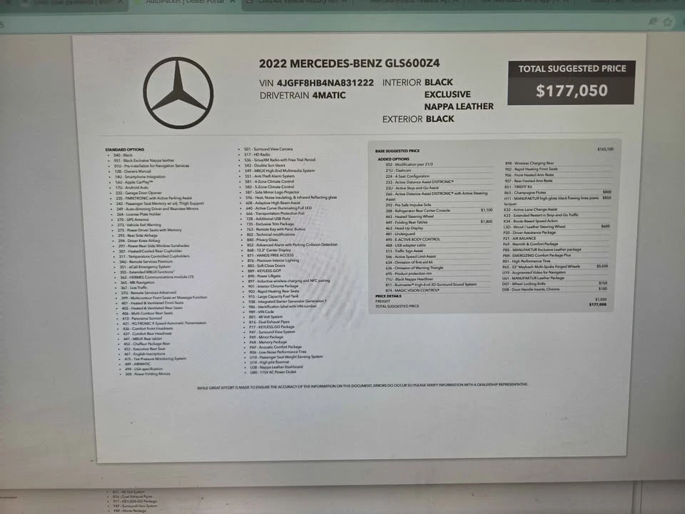 2022 Maybach - Image 16 of 16