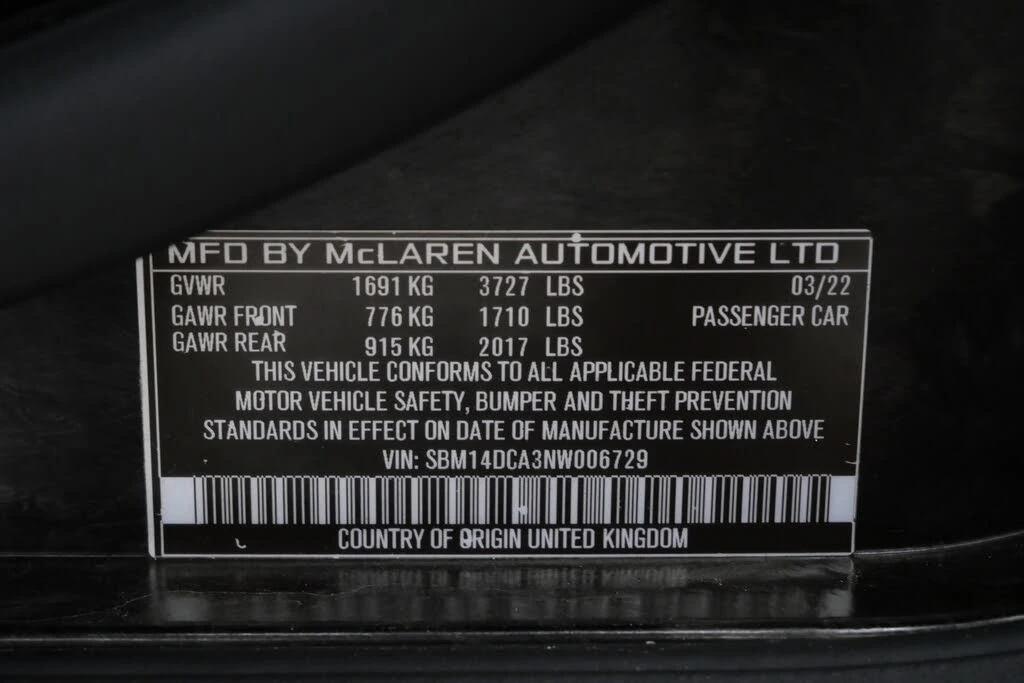 2022 McLaren 720S - Image 20 of 31