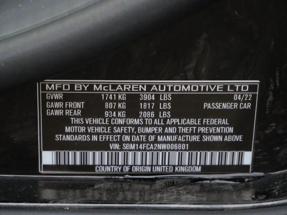 2022 McLaren 720S Spider - Image 31 of 31
