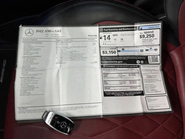 2022 Mercedes-Benz W463 G 63 AMG 2nd Gen - Image 5 of 31