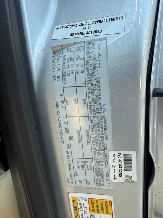 2022 Mercedes-Benz VS30 Sprinter - Image 15 of 15
