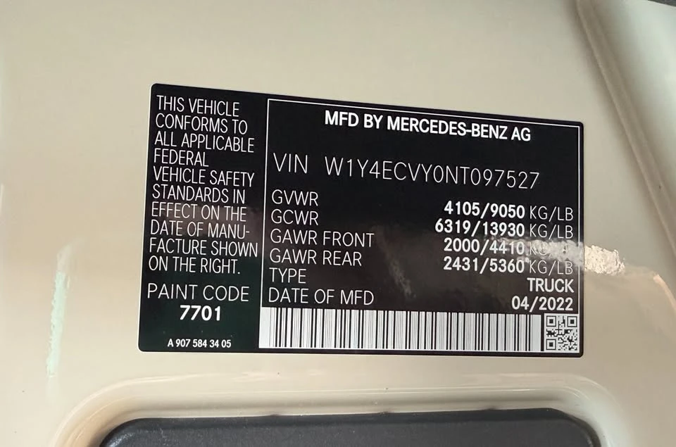 2022 Mercedes-Benz VS30 Sprinter - Image 16 of 17